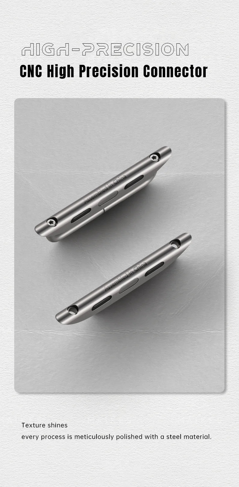 Top Quality, 2pcs Apple Watch Ultra Band Adapter, For 49mm 45mm 44mm 41mm Apple Watch Strap Stainless Steel Connector