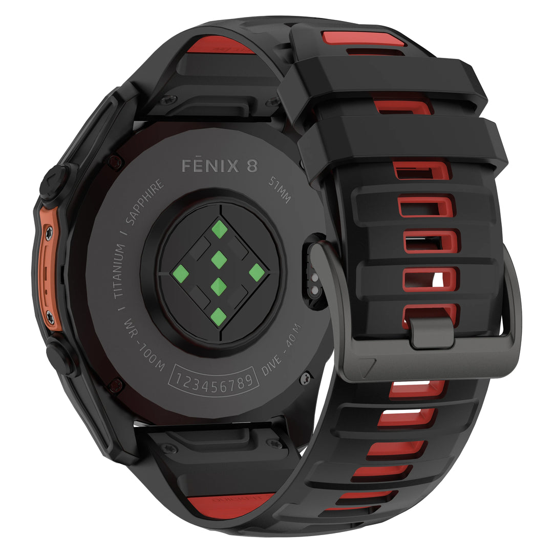 QuickFit Silicone Watch Strap 22/26mm for Garmin Fenix, Epix Pro Gen 2 & Enduro Series