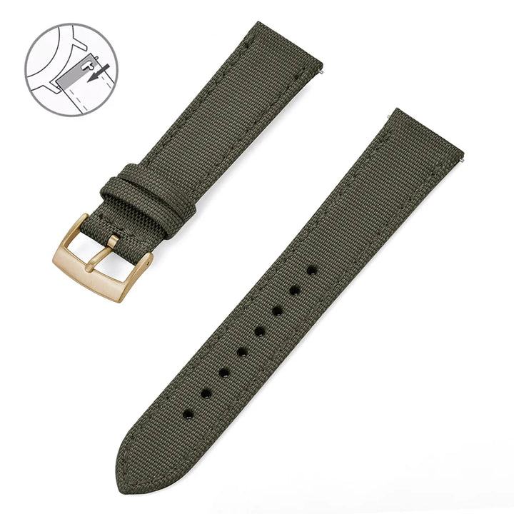 Sailcloth Nylon Watch Strap