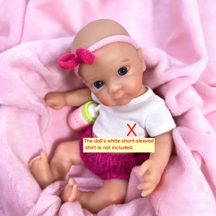 6" Mini Bettie Full‑Silicone Reborn Baby Doll
