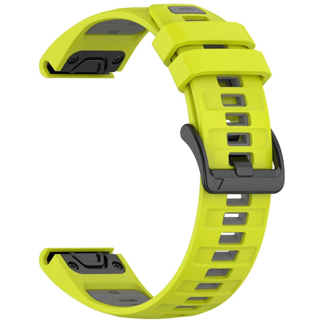 EasyFit Silicone Watch Strap 20/22/26mm for Garmin Fenix 5–8 Series