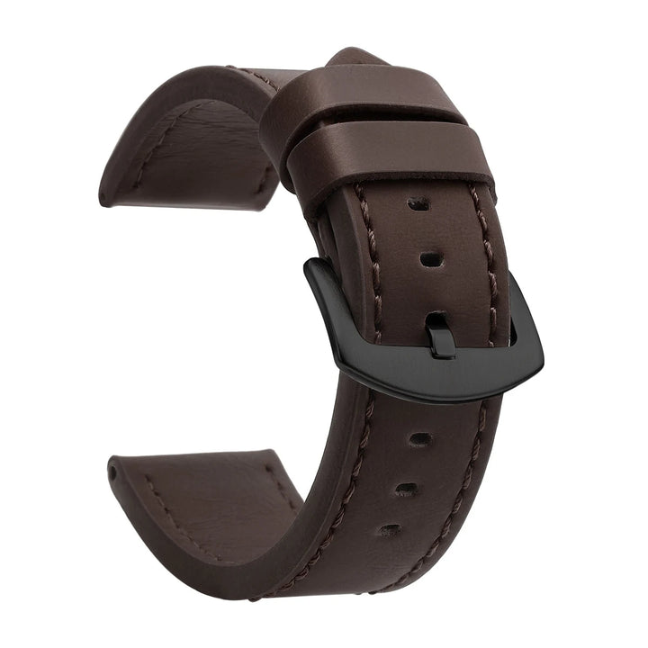 SAMCO Vintage Leather Watch Band 18–24mm