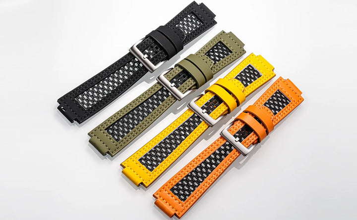 HEMSUT For G-Shock Watch Band Leather 16 18mm Fashion Trends Replace Straps Compotible With DW-5600  GW-6900  GW-M5610