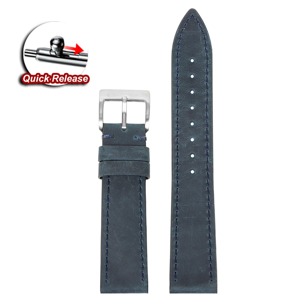 Cowhide Genuine Watch Band 18mm for F91W Mod Kit for F-91W W-800H SGW400 F84 F105/108 A158/168 AE1200/1300 Wrist Strap Bracelets