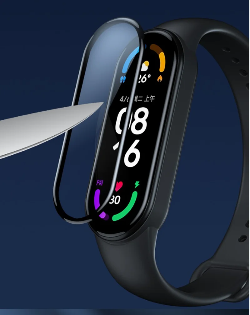 3D Curved Screen Protector for Xiaomi Mi Band 4-7 / 7 Pro