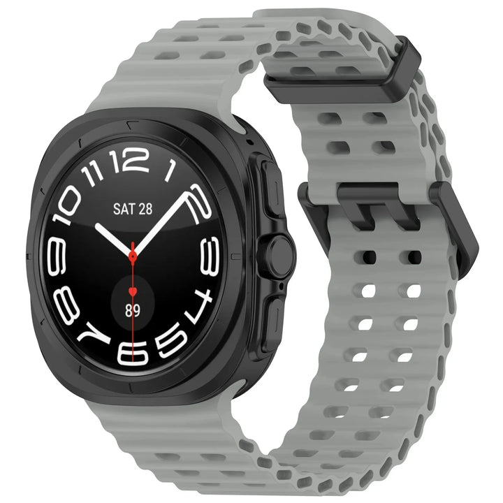 Marine Silicone Samsung Galaxy Watch Strap – 47mm Sport for Galaxy Watch 7 Ultra