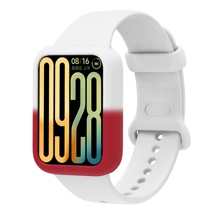 Silicone Strap with Protective Case for Xiaomi Mi Band 9 Pro