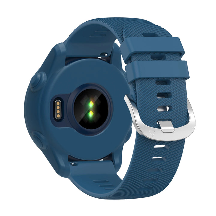 Silicone Strap with Protective Case for Garmin Forerunner 255/265