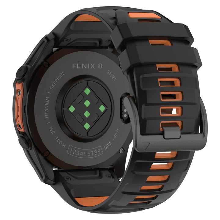 QuickFit Silicone Strap for Garmin Fenix & Epix (22-26mm)