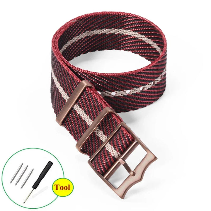 Nylon Military Watch Band 20–22mm (Sport Canvas)
