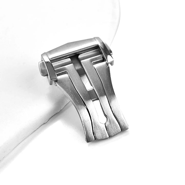 JUELONG Metal Folding Buckles For Omega 18mm 20mm 22mm Steel Brush Buckle Nylon Leather Rubber Watchband Clasp Deployment Clasps