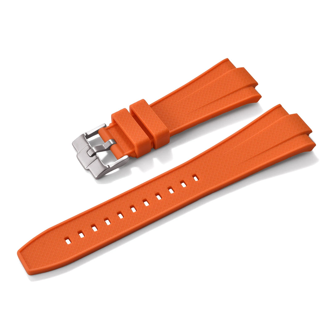 Premium Grade For Tissot PRX T137 liquid Silicone Watch Straps 12mm Quick Release Super Player 40mm Men Convex Rubber Watch Band