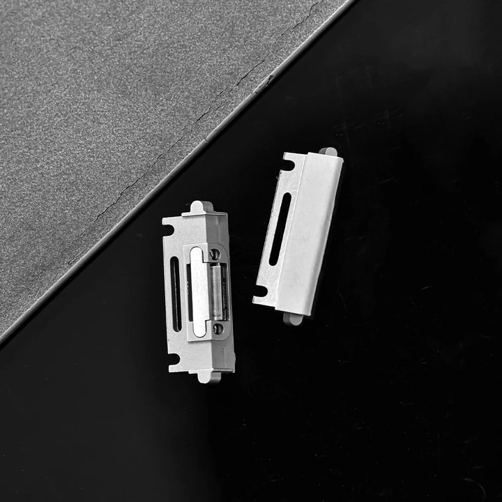 Perfect fit Adapter Connrctor for Cartier Santos Watch Leather Band 18.5MM 21MM Quick Release Strap Titanium steel Metal inserts