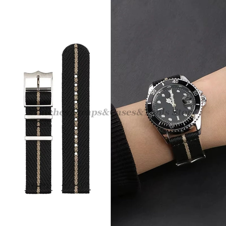 Nylon Watch Strap – 20-22mm Quick Release