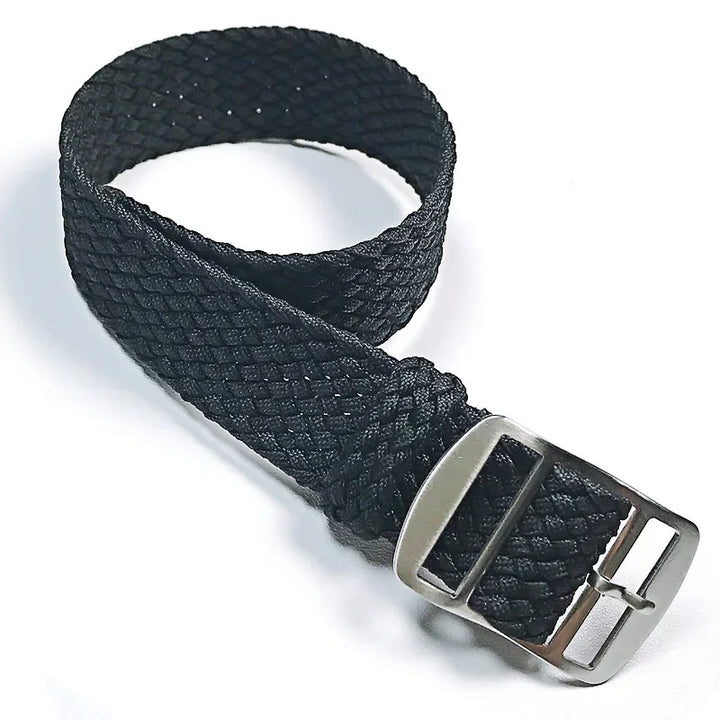 Perlon Woven Nylon Watch Strap (14–22mm)