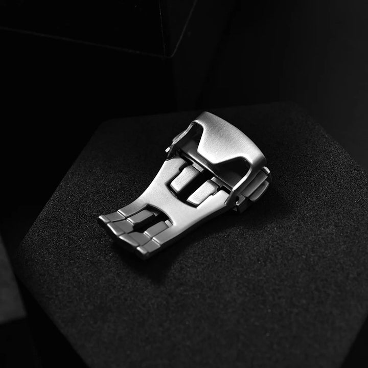 JUELONG Metal Folding Buckles For Omega 18mm 20mm 22mm Steel Brush Buckle Nylon Leather Rubber Watchband Clasp Deployment Clasps