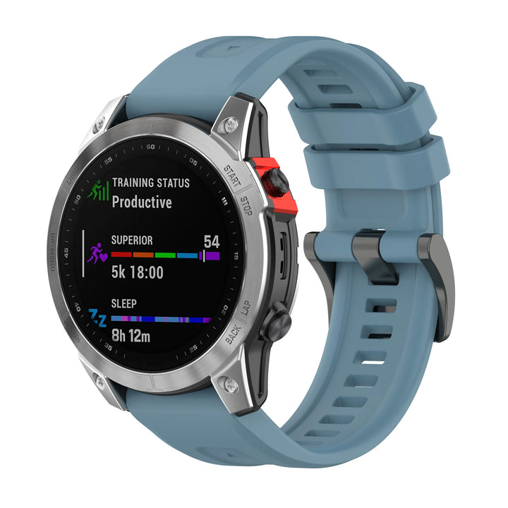 EasyFit Silicone Watch Strap for Garmin Fenix Series (20-26mm)