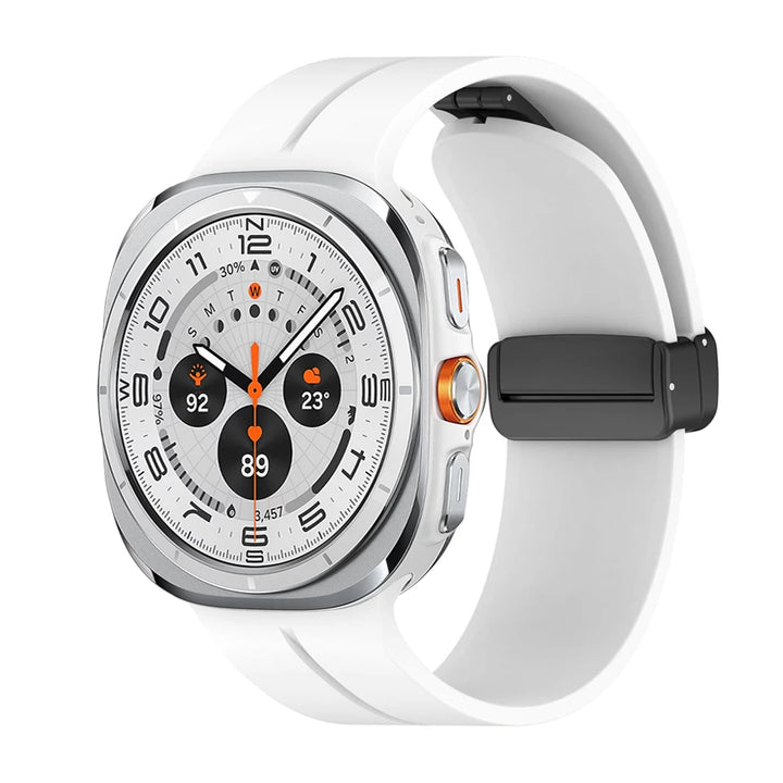 Straps For Samsung Galaxy watch Ultra 47mm smartwatch Accessories Silicone Magnetic Bracelet correa galaxy watch 7 ultra Band
