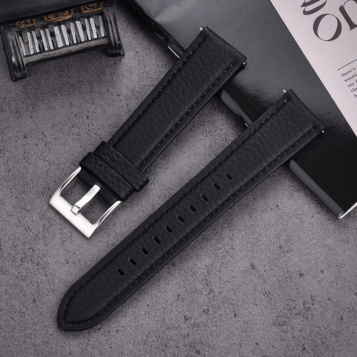 JUELONG Premium Grade Leather Watch Strap 20mm 22mm Quick Release Leather Watchbands For Wristband Watch Accessories