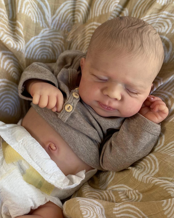 19″ Pascale Full‑Body Reborn Baby Doll – 3D Skin, Visible Veins & Soft Touch