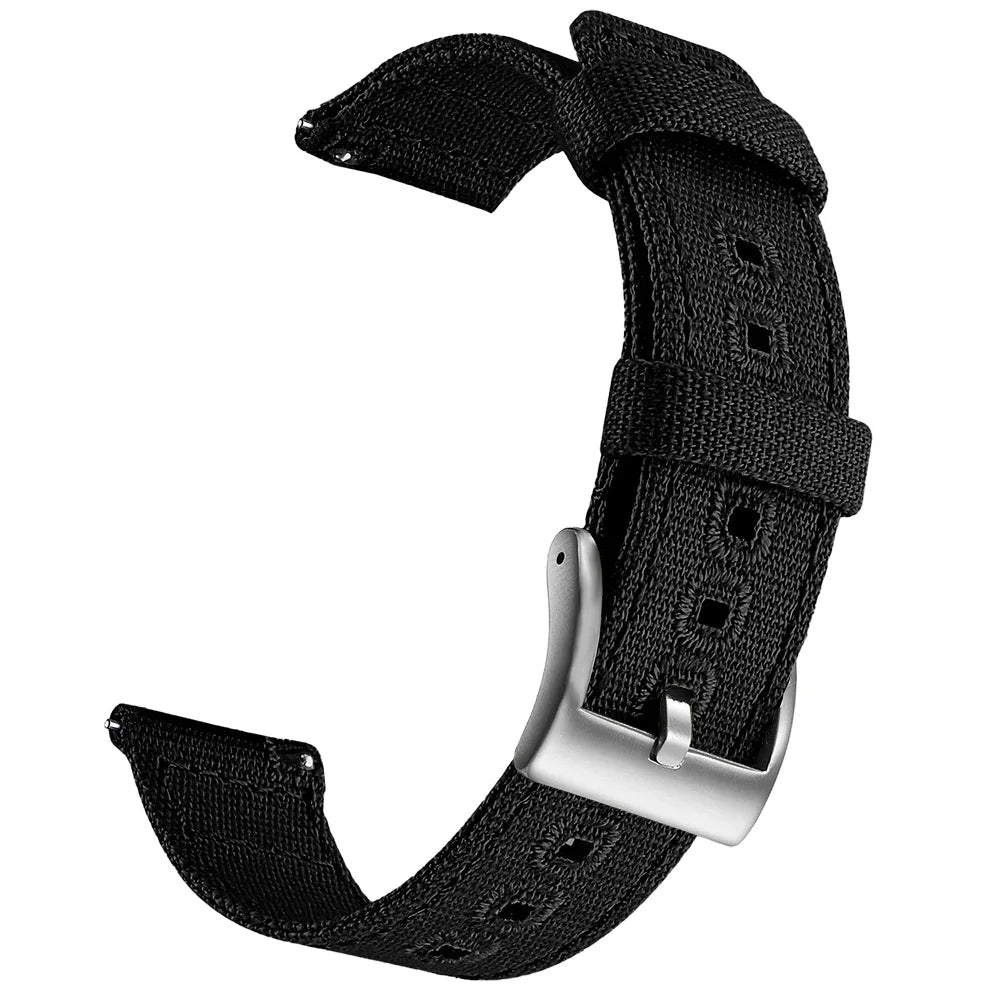 Quick-Release Canvas Strap 20/22mm