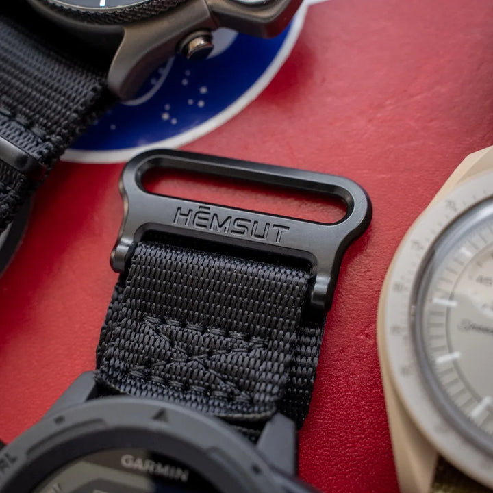 HEMSUT Nylon Military Watch Strap – 20/22mm Quick-Release for Citizen