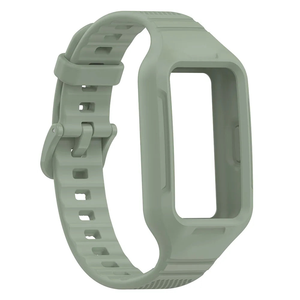 Integrated Silicone Strap & Case for Huawei Band 6-9 & Honor Band 6-7