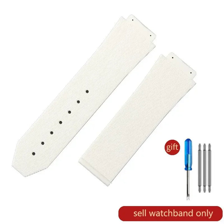 Waterproof Sports Silicone Watch Band 24x17 & 26x19mm (Men & Women)