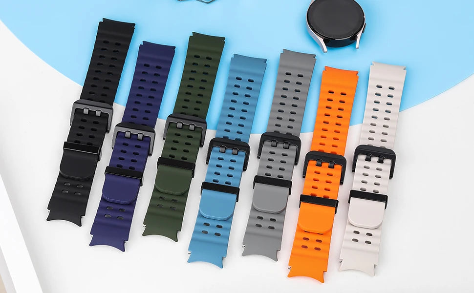 Sport Silicone Watch Band for Samsung Galaxy Watch 40-44mm