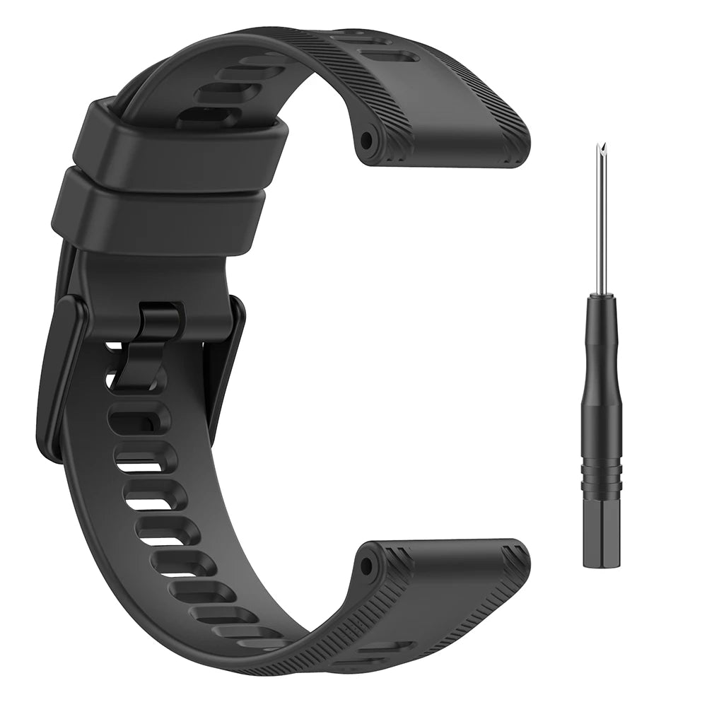 Official Silicone Watch Strap for Garmin Forerunner 955