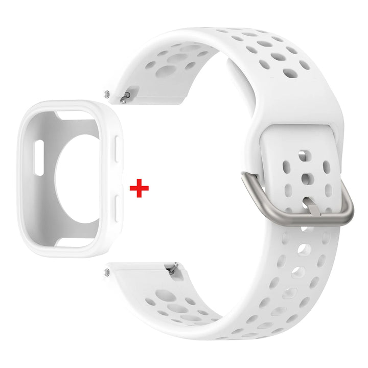 Silicone Strap with Protective Case for Amazfit Bip 6