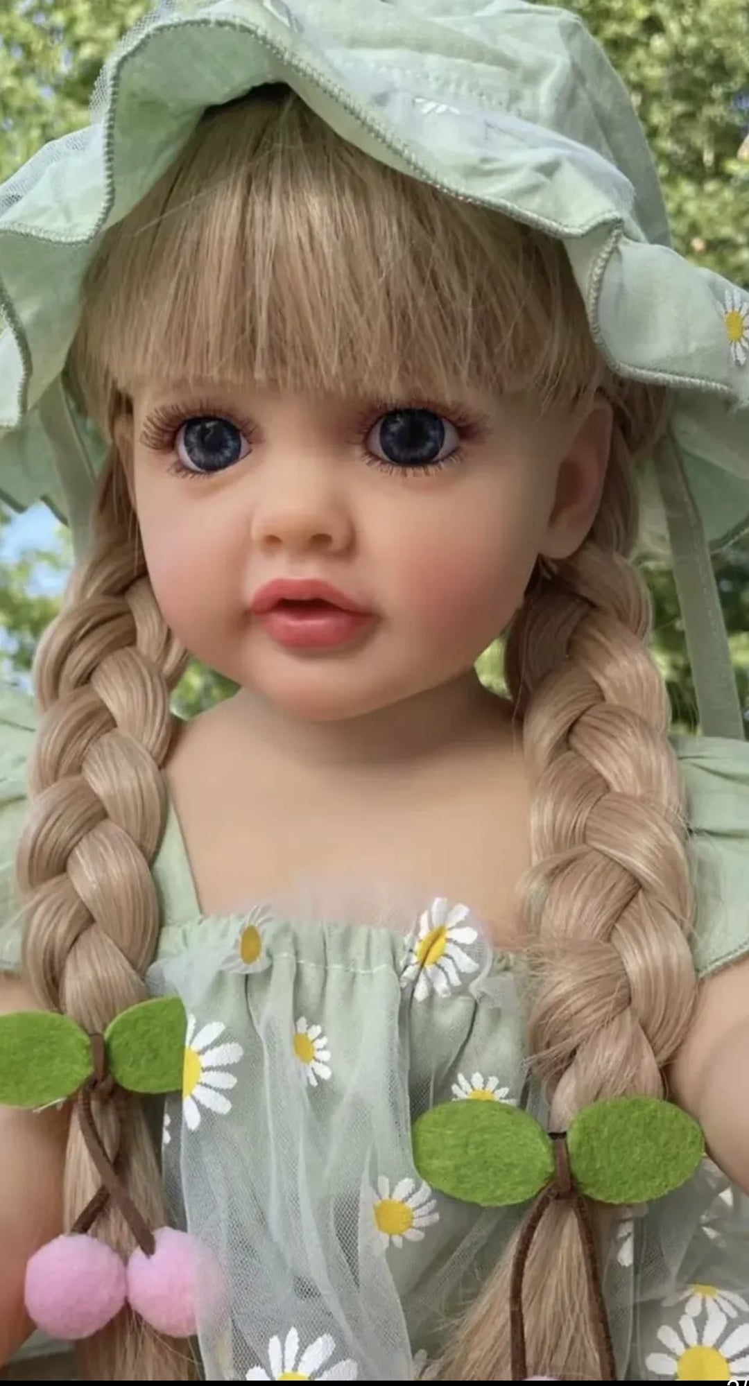 55 cm Silicone‑Vinyl Reborn Toddler Girl Doll “Betty”