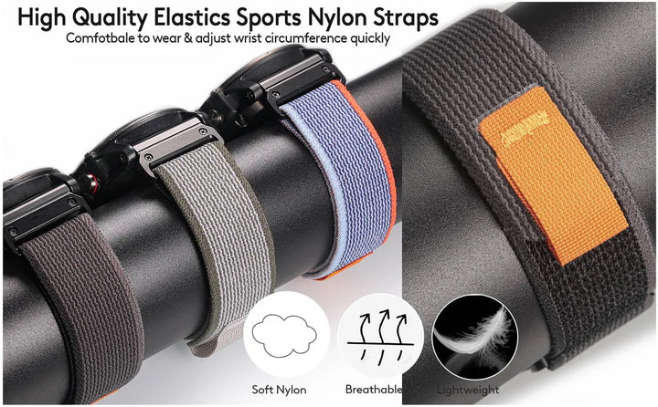 Garmin Quickfit Nylon Watch Band (20-26mm) – Fenix, Tactix, Forerunner, MARQ, Enduro