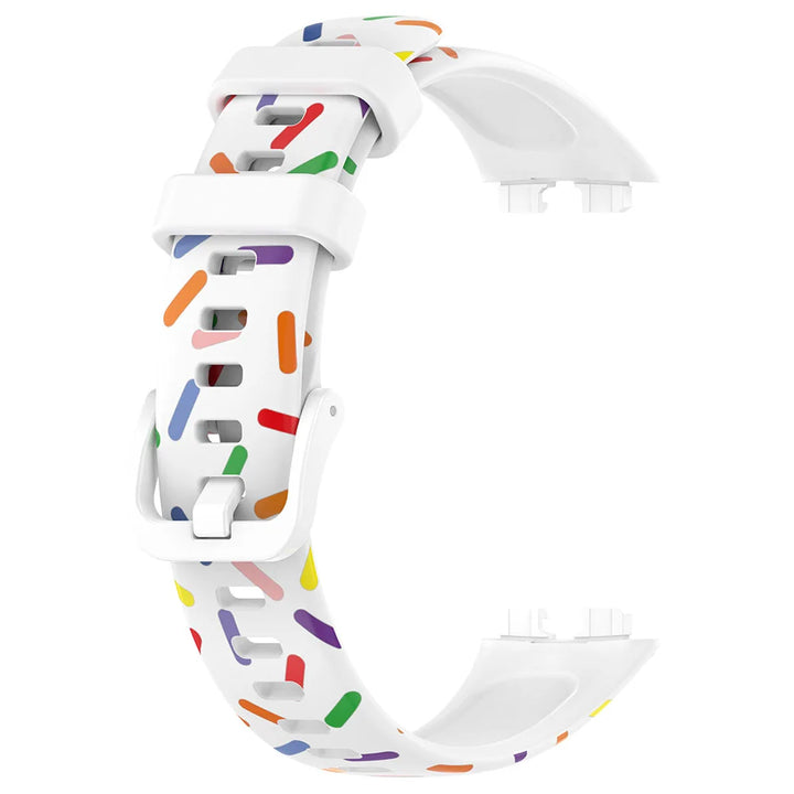 Printed Silicone Strap for Huawei Band 8-10