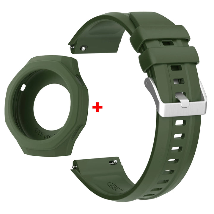 Silicone Strap & Protective Case for Huawei Watch GT5 Pro 46mm