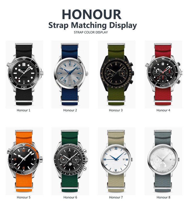 Military Watch Strap 20–22mm