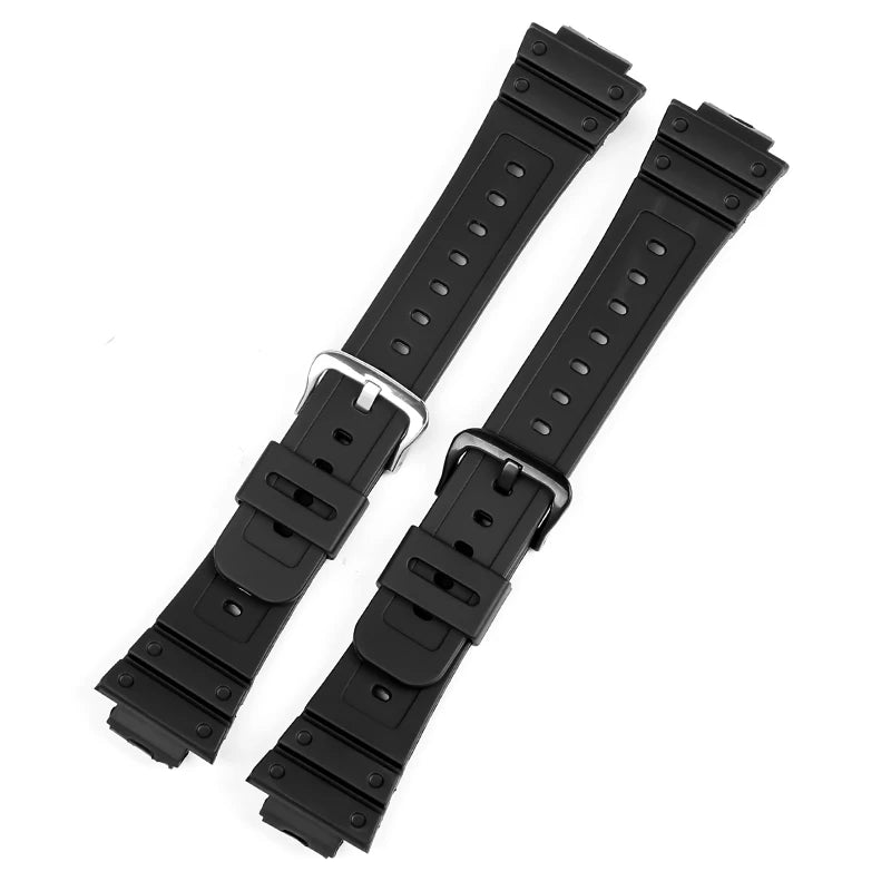 Anti-Allergy Resin Watch Strap with Stainless Steel Buckle for Casio G-Shock DW & GW Serie