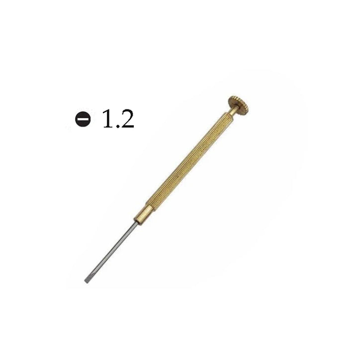 Rolex Watch Screwdriver Set – 0.8-1.8mm Flat Blade Repair Tool