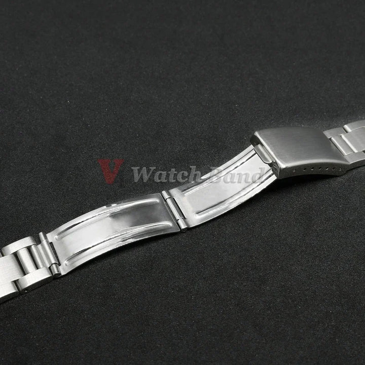 For Oyster Perpetual Air King Stainless Steel Strap Curved End Watchband for Rolex 40mm Solid Bracelet 19mm 20mm 21mm 13/17/18mm