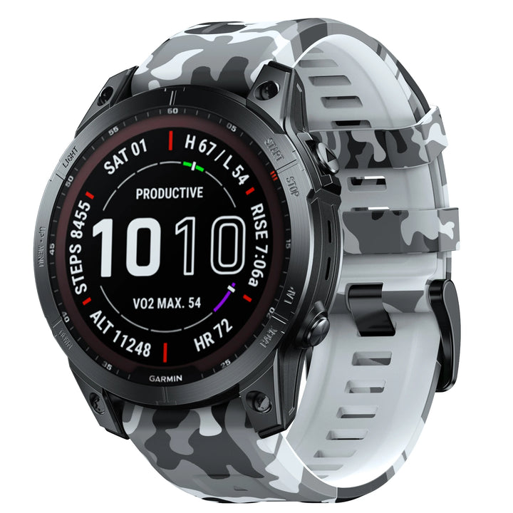EasyFit Silicone Watch Strap 22/26mm Quick Release for Garmin Fenix & Epix Pro Gen2