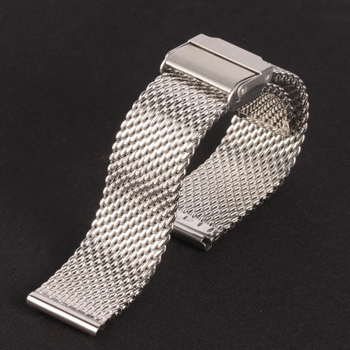 1.0mm/0.6mm Mesh Milanese Stainless Steel Watch Strap – Universal (8-24mm)