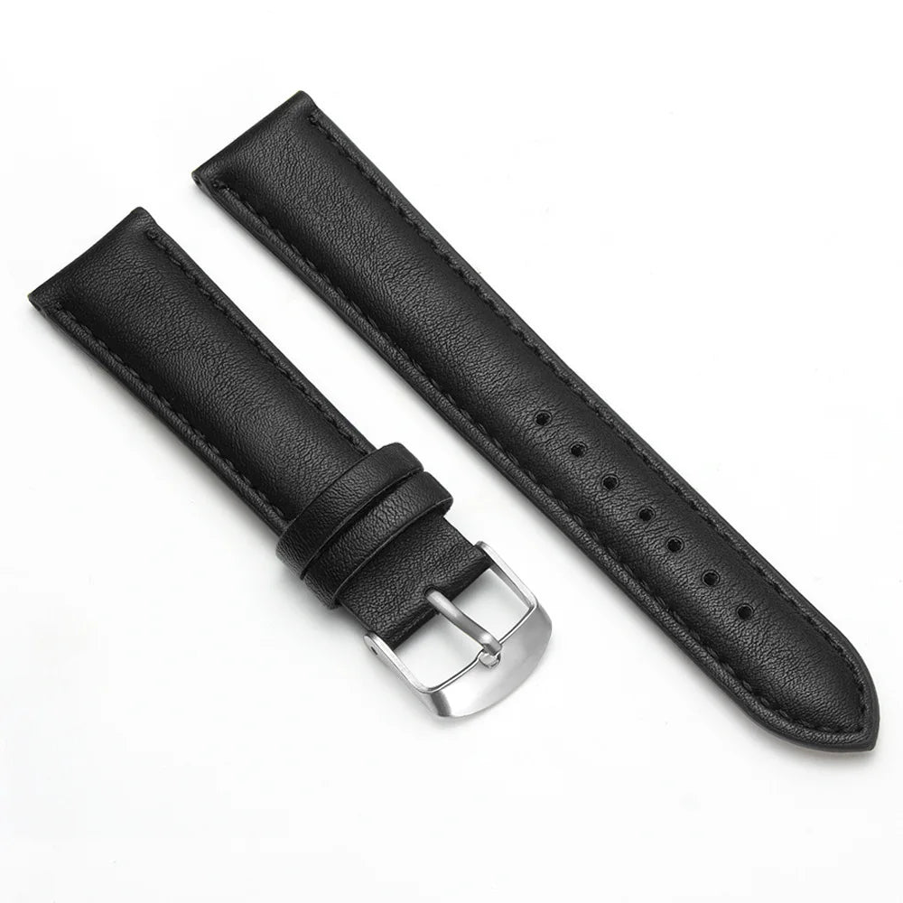 Brown PU Leather Watch Strap 20/22mm (Unisex)