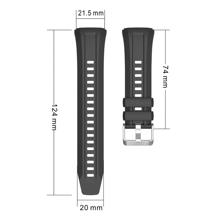 Silicone Strap & Protective Case for Huawei Watch GT5 Pro 46mm