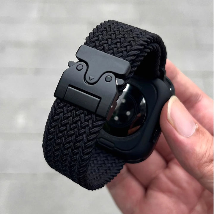 Parachute Straps for Apple watch 10 Band 46mm 42mm 45mm Ultra 49mm 44mm 41mm Braided bracelet correa iWatch Series 9 8 SE 5 6 7