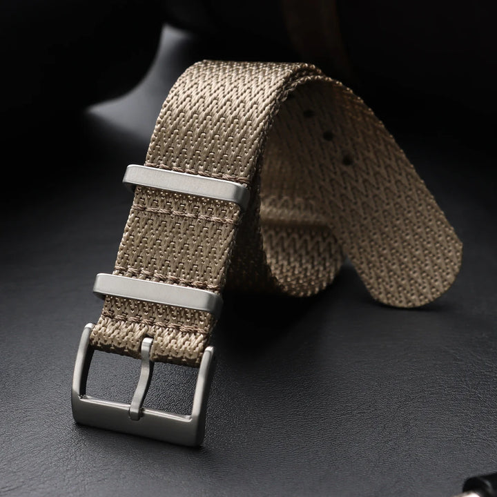 Nylon Military Watch Strap (18–22mm) – Unisex