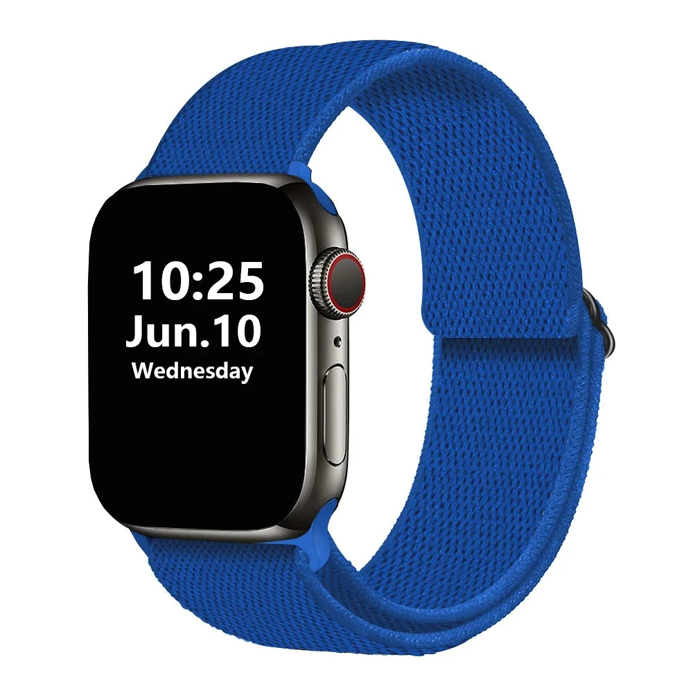 Stretchy Double-Layer Loop Apple Watch Band 38–45mm for Series 1–8