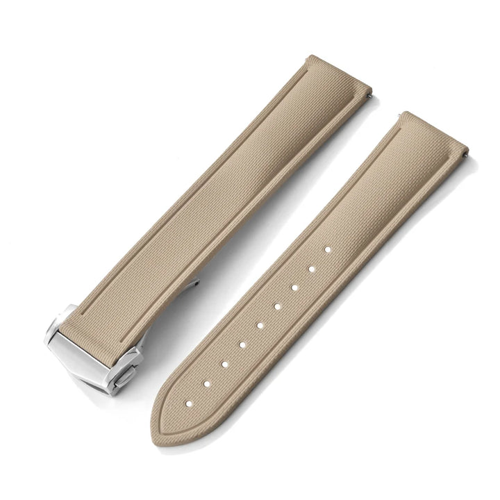 High Quality FKM Rubber Watch Strap 20-21-22mm For Omega X Swatch MoonSwatch Men Women Sport Waterproof Folding Buckle Watchband