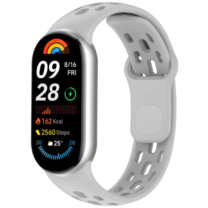 Silicone Strap for Xiaomi Mi Band 10/9/8 NFC – Sport Wristband