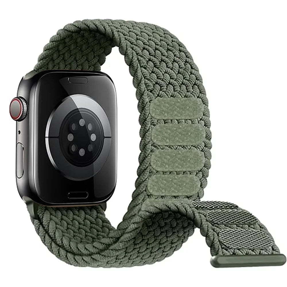 Braided Apple Watch Strap – Multi‑Size (38–49mm) for Series 3–11