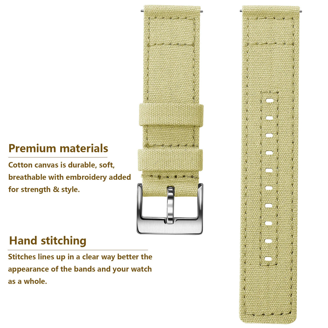 SAMCO Canvas Strap 20–22mm Unisex